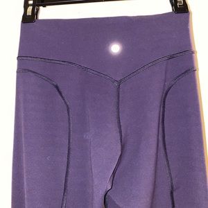 Lululemon Pushing Limits leggings dark purple 6